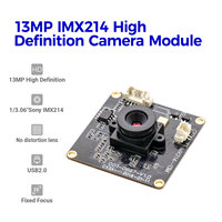 Module de caméra scanner de documents USB de haute qualité Hampo 003-0697-B avec capteur d'image CMOS IMX214 13MP, objectif sans distorsion et mise au point fixe