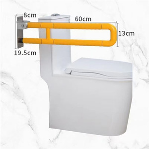 ราวจับพับได้ Dazheng ขนาด 60 ซม. สแตนเลสกันลื่น สำหรับห้องน้ำ - Product Image 1