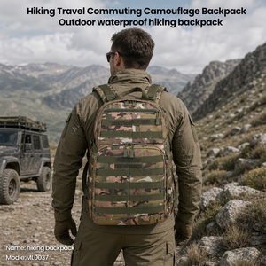 LUPU Camouflage Tactical Backpack Molle Outdoor Assault Bag Waterproof Oxford <b>Rucksack</b> Travel Hiking Daypack - Product Image 2