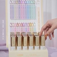 ZRKGEL Nouvelle Arrivée Ladai 24 Couleurs Aurora Cat Eye Gel Polish Fournisseurs Professionnels de Produits pour Ongles Gel Magnétique Vente en Gros de Vernis Gel