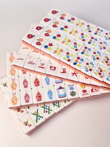 ชุดไพ่โป๊กเกอร์มาจอง 160 ใบ สีส้ม รุ่นใหม่ ขนาดพกพา 4 ชั้น ทำจากอะคริลิคแกะสลัก ดีไซน์ทันสมัย หรูหรา เป็นมิตรกับสิ่งแวดล้อม เหมาะสำหรับเล่นคาสิโน - Product Image 5