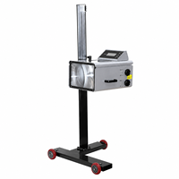 Detector de faros de coche/camión/Motor, probador de faros de vehículo con herramientas de diagnóstico CE, equipo de prueba automotriz, 2 unidades