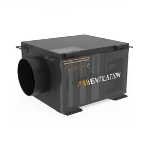 Hepa filtre ile havalandırma sistemi kanalı kurulumu eşleşen taze hava arıtma kutusu