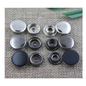 Venta al por mayor, <span class=keywords><strong>precio</strong></span> barato de fabricante, botón de presión doble de metal y latón para ropa - Product Image 1