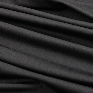 Fujian Manufacturer Organic <b>Girls</b> Stretch Black 95% Polyester 5% Spandex Jersey Fabric Anti-Static Shrink-Resistant for Apparel - Product Image 4