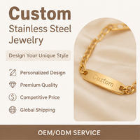 Collar de Eslabones Gruesos en Dos Tonos de Acero Inoxidable Chapado en Oro de 18K Dingran, Joyería de Moda para Mujer, Venta al Por Mayor