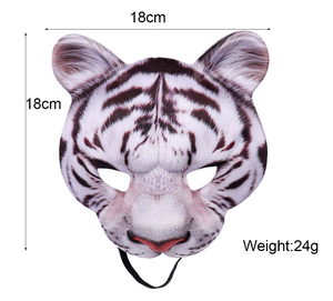 Halloween New Year Pig <strong>Mask</strong> Lightweight Breathable Half-Face Design Cosplay Animal Themed Party Wedding Graduation Costume EVA - Product Image 2