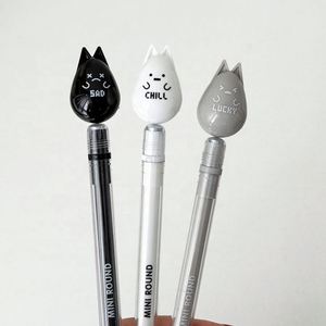 Stylo de test rotatif magnétique en plastique, motif dessin animé, pour étudiants, anti-stress, avec pointe noire de 0,5 mm - Product Image 4