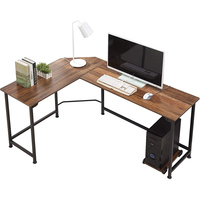Bureau d'étude d'écriture minimaliste moderne Table d'ordinateur de travail en bois durable pour le salon