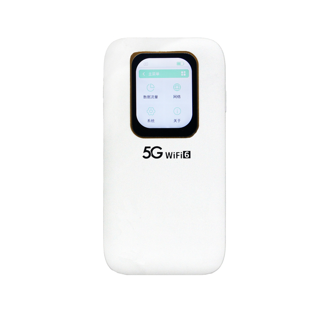 5G Mobile Wi-Fi WiFi Mini Pocket Router UNISOC V510 Modem 6000mAh Portable Hotspot Wi-Fi6 Indoor Travel