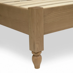 <span class=keywords><strong>Letto</strong></span> in <span class=keywords><strong>Legno</strong></span> Massello Stile Rustico con Testiera Curva e Gambe Lavorate, <span class=keywords><strong>Letto</strong></span> con Piattaforma in <span class=keywords><strong>Legno</strong></span> - Product Image 6