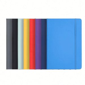 Design Wholesale Promotion Tied Notebook A5 Solid Color Business Event <b>Gift</b> <b>Set</b> - Product Image 4