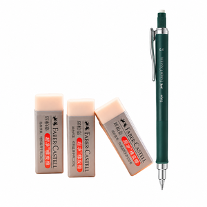 Juego de 4 Piezas <span class=keywords><strong>Faber</strong></span>-<span class=keywords><strong>Castell</strong></span> (Lápiz Mecánico de 0.5mm y Borrador) Ideal para Estudiantes, Exámenes y Escritura y Estudio Infantil - Product Image 1
