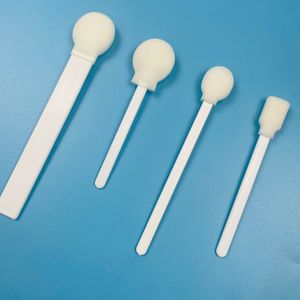 أداة تطبيق ذات رأس إسفنجي كبير المساحة - مقبض متين من البولي بروبيلين بطول 144 مم، مسحة إسفنجية كبيرة بيضاء - Product Image 4