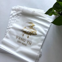 Sac d'étanchéité compostable biodégradable vêtements de sécurité emballage en tissu à fermeture éclair pour chaussures chaussettes vêtements en plastique