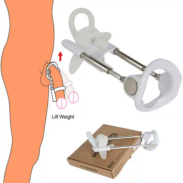Hot Cross-Border Male Sex Toys Metal Support Phallus Correction Apparatus for Penile Traction Stretching Hot Appliance for Man's