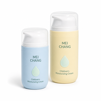 Flacon Airless Premium 50ml 100ml Sans BPA, Anti-fuite, Emballage Cosmétique en PP, Contenant Sûr pour Produits de Soins pour Bébés et Nourrissons