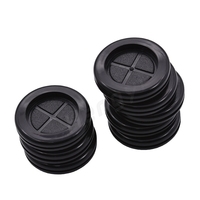 Isolateur anti-vibration en caoutchouc NBR/SIL, embout de fixation à grand trou pour câble, personnalisé, marque Qianlang 23, dureté 40-90 Shore
