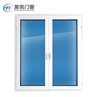 Fenêtres coulissantes horizontales modernes, approuvées pour la Floride, résistantes aux ouragans, avec verre anti-impact et cadre en PVC UPVC, vente en gros