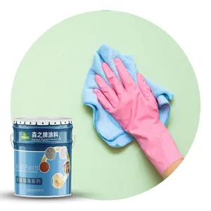 FOREST fresh odor waterbased emulsion wall latex paint for interior home in house Low VOC more coverage