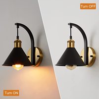 Lampes murales LED en fer simples pour salles à manger, salons, chambres, salles de bain, couloirs d'hôtel – Approvisionnement transfrontalier
