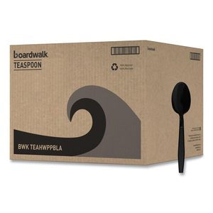 Cucharas Desechables de Polipropileno Resistentes, Color Negro, para Fiestas, 1000 Unidades por Caja - Product Image 4