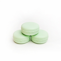 Vente en gros de pots cosmétiques en plastique PP de 10g, couleur macaron, vides, pour crème pour les yeux, crème pour le visage, avec couvercle à vis