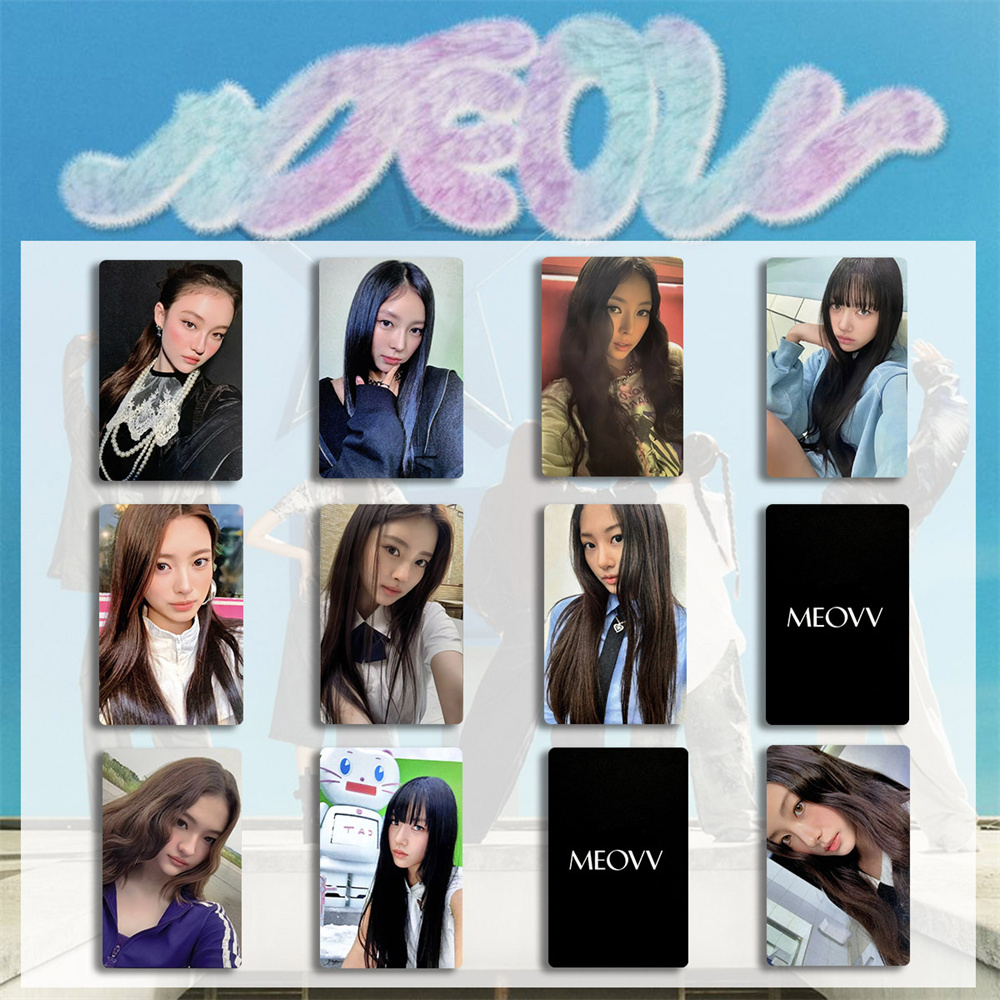 Kpop MEOVV シングル MEOW フォトカード ポストカード アルバム LOMO