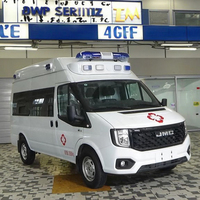 Nouvelle ambulance d'urgence hospitalière AOMAN Diesel Manuelle EURO 5, longueur 3-8m, à toit rigide, durable, pour la surveillance d'équipements médicaux