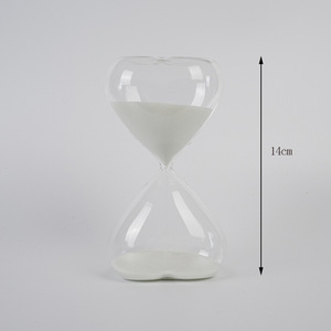 <span class=keywords><strong>Sablier</strong></span> en verre en forme de cœur <span class=keywords><strong>pour</strong></span> la cuisine, le brossage des <span class=keywords><strong>dents</strong></span>, l'enseignement scolaire - Product Image 4