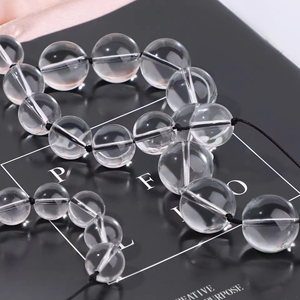 Transparent Crystal Glass Anal Beads Mature Sex Toy Bedroom Masturbation BDSM Exercise Dilator Rope <b>Vibration</b> Bondage Gear - Product Image 6