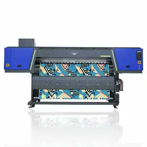 High resolution 1.9m sublimation printer with 8 heads Fast speed plotter sublimation printer with 8 I3200 print heads for sale