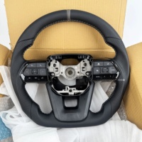 Volante de Fibra de Carbono para Toyota Hilux Vigo Revo N70 N80 Rogue Hiace Prius Celica Rav 4 Xa30 Innova Crown Vitz Lc100 Sienna