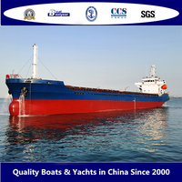 Bateau cargo en acier 128m, chargement 11500DWT