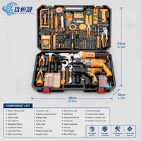 Perkakas Listrik Profesional MKT Berkinerja Tinggi 4 Kit 18v 20v 21v Baterai Lithium Bor Tanpa Kabel untuk Penggunaan Rumah Tangga dan DIY