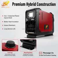 Chauffage de stationnement diesel portable OkyRie AX53V 5KW tout-en-un, chauffage vertical à air pour camping-car, camion, bateau, cabine