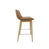 Série de pieds de meubles RZS, faible quantité minimale de commande, fer, métal, impression par transfert thermique, couleur bois naturel, design moderne, chaise de bar