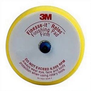 3M Finesse-it Platorelli Roloc 75mm PN 14736V Herramienta de Espuma Personalizable para Pulido, Lijado y Abrillantado de Automóviles - Product Image 1