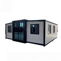 Maison conteneur extensible de 40 pieds avec isolation thermique et déploiement rapide pour camp de logistique et d'habitation dans les zones minières