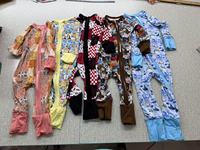 Pyjama bébé en bambou à fermeture éclair, vêtements de Noël pour nouveau-né, collection automne pour enfants
