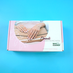 Boîtes d'expédition en carton ondulé kraft imprimées sur mesure pour l'emballage de produits de soin des ongles et de beauté, abonnement e-commerce, expédition - Product Image 3