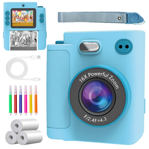 Cámara Infantil de Doble Lente con Impresión Instantánea, Full HD, Material Plástico, el Mejor Regalo para Niños y Niñas de 3 a 12 Años - Product Image 4