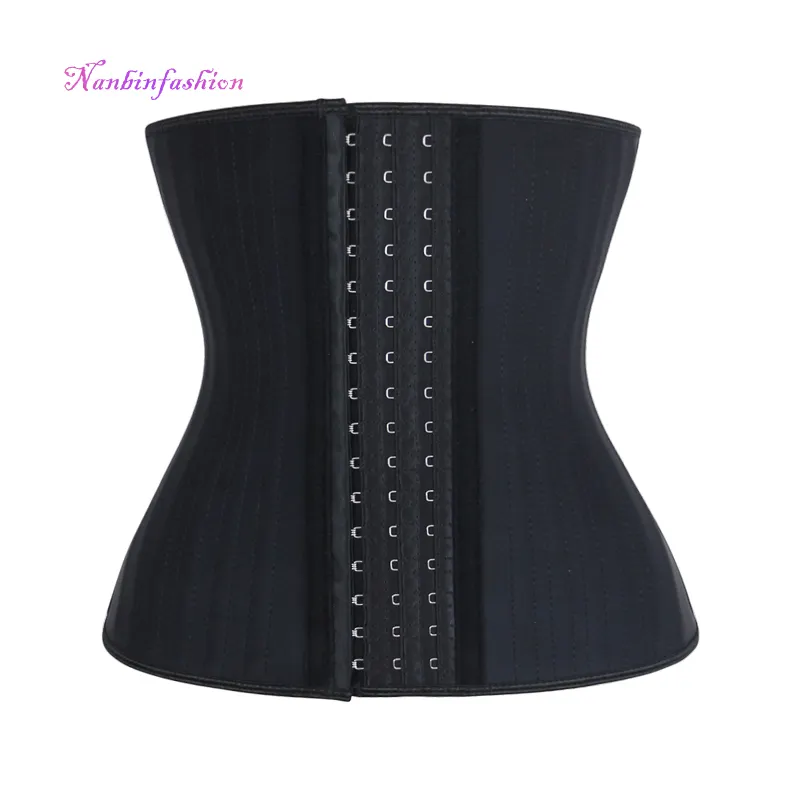 NANBIN Bán Buôn 29 Thép Xương Latex Eo Huấn Luyện Viên Vành Đai Corset Fajas Girdle