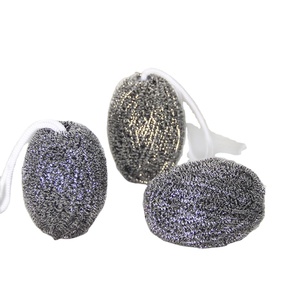 Produits de <span class=keywords><strong>nettoyage</strong></span> de cuisine outil de <span class=keywords><strong>nettoyage</strong></span> éponge de laine d'acier inoxydable tampon de savon épurateur pour nettoyer la vaisselle - Product Image 1