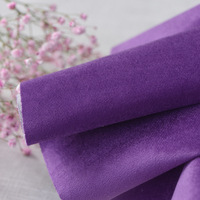 Couleurs de Stock tissu de canapé en velours en peluche tissu de rembourrage en velours hollandais pour la décoration textile de la maison
