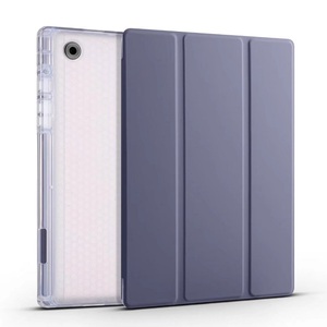 Coque de <span class=keywords><strong>tablette</strong></span> transparente en TPU souple avec <span class=keywords><strong>support</strong></span> pour stylet pour <span class=keywords><strong>Samsung</strong></span> Galaxy Tab <span class=keywords><strong>A8</strong></span> 10.5 SM-X200 et X205 - Product Image 1