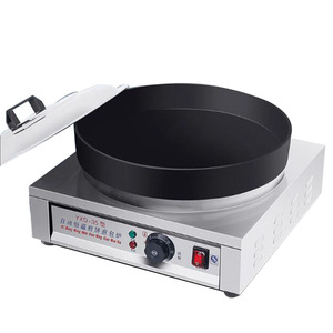 Machine à crêpes Double face chauffage électrique plaque de cuisson petit déjeuner Machine ménage amovible <span class=keywords><strong>lavable</strong></span> approfondissement poêle à crêpes - Product Image 4