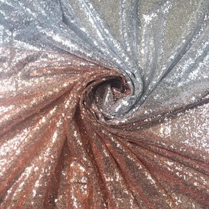 RTS 100% poliestere 3mm iridescente <span class=keywords><strong>2</strong></span> toni gradiente tessuto di paillettes per il vestito - Product Image 3