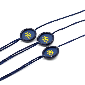 Sang trọng Rose Gold PVC vải may mặc <span class=keywords><strong>hangtag</strong></span> với biểu tượng tùy chỉnh tên dập nổi kỹ thuật cho túi xách & giày chuỗi con dấu chất liệu - Product Image 5