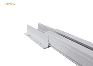 Rail de rideau motorisé personnalisable en alliage d'aluminium, longueur sur mesure, silencieux et lisse, accessoires de rideau épaissis pour bureau - Product Image 5